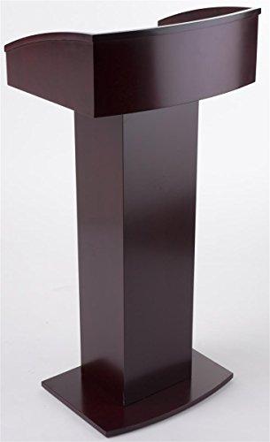 Algopix Similar Product 1 - Mahogany Veneer Lectern Is 39Inches