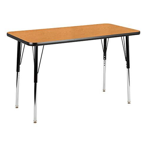 Algopix Similar Product 7 - Rectangle Adjustable Height School