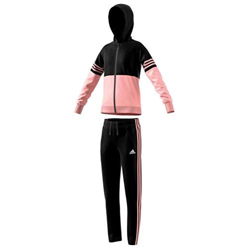 Algopix Similar Product 11 - adidas Hooded PES Tracksuit  Girls 