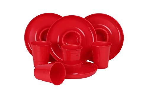 Algopix Similar Product 17 - GreatPlate GPGCPRED4x4AZ Red Combo