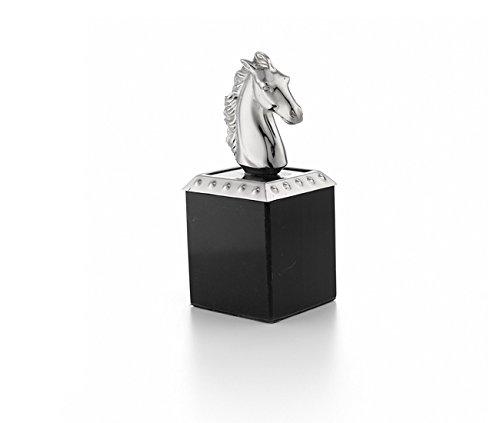 Algopix Similar Product 7 - Mary Jurek Black Marble Bookend 