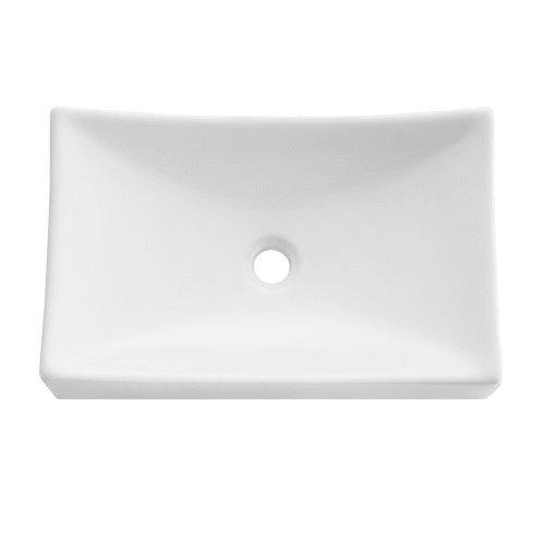 Algopix Similar Product 19 - Fresca Distante White Vessel Sink
