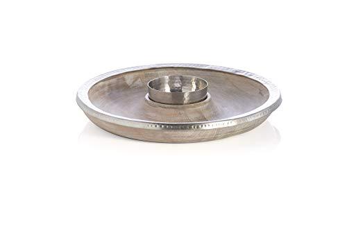 Algopix Similar Product 12 - Shiraleah Home Rabat Chip and Dip Tray