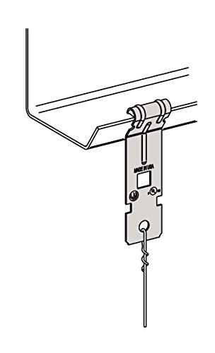 Algopix Similar Product 20 - Qty 100 Spring Steel  Flange Hanger
