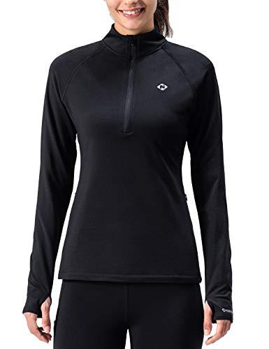 Algopix Similar Product 11 - NAVISKIN Womens Thermal Fleece Half