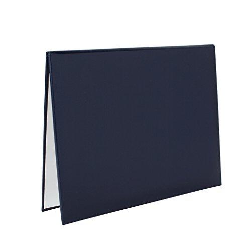 Algopix Similar Product 13 - Navy Blue Diploma Cover 8.5" x 11"