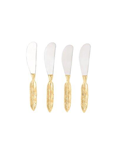 Algopix Similar Product 2 - Shiraleah Sirocco Butter Knives 6 by