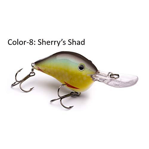 Algopix Similar Product 17 - Vexan PB8 Bass Crankbait Fishing Lure