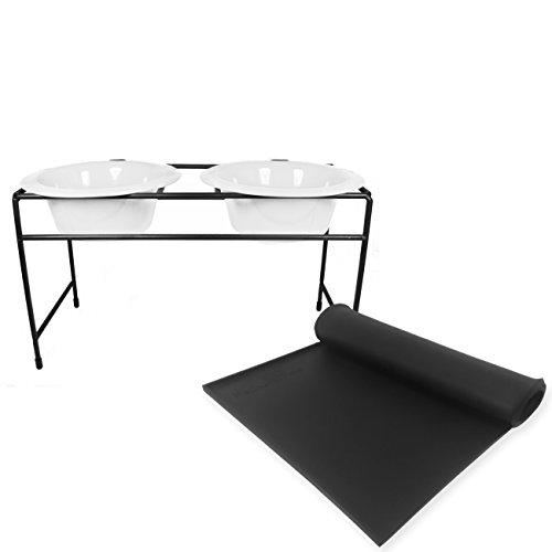 Algopix Similar Product 12 - Platinum Pets 2 Cup Modern Double
