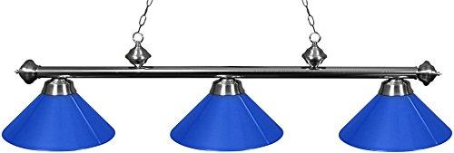Algopix Similar Product 20 - Ozone Brushed Chrome Pool Table Light