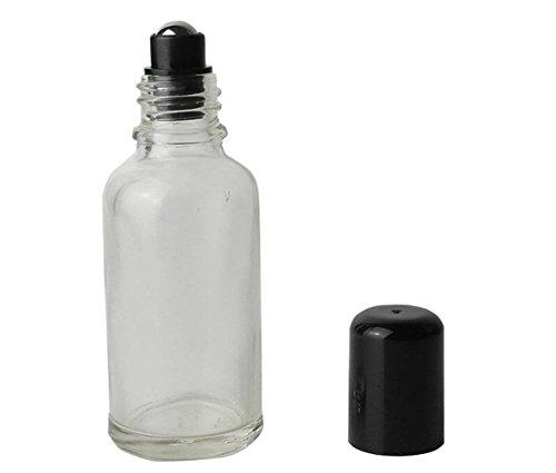 Algopix Similar Product 7 - 3PCS Transparent Glass Roll on Bottle