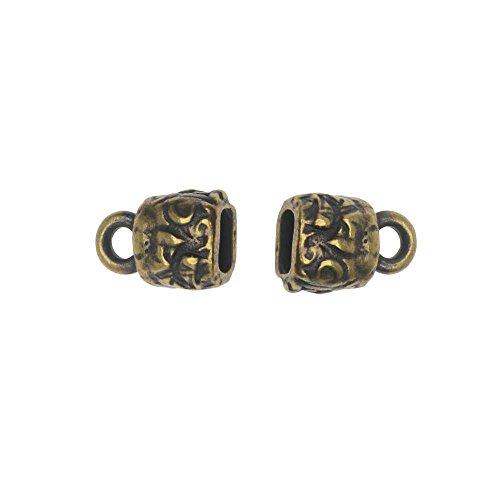 Algopix Similar Product 13 - TierraCast Cord Ends 2Strand Flora