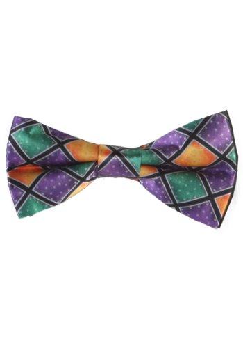 Algopix Similar Product 16 - FunCostumes Mardi Gras Bow Tie Standard