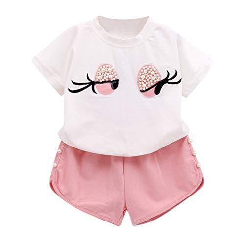 Algopix Similar Product 12 - Yaseking Summer Girls Cotton Clothes