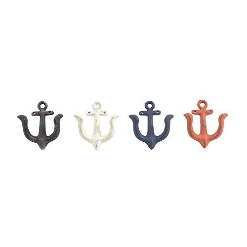Algopix Similar Product 8 - Benzara Prismatic Anchor Hook Assorted