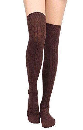 Algopix Similar Product 7 - Simplicity Knitted Socks Womens Warm