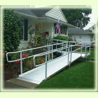 Algopix Similar Product 18 - EZACCESS 8 ft Modular Ramp with