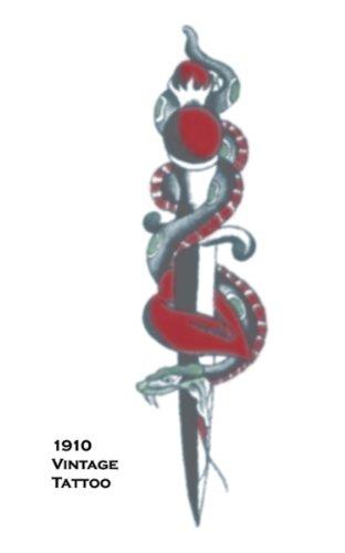 Algopix Similar Product 10 - Tattoo Vintage Snake wDagger  Case