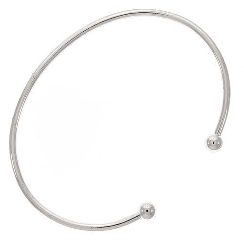 Algopix Similar Product 5 - Beadaholique Sterling Silver Bangle