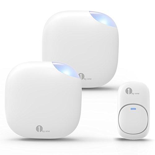 Algopix Similar Product 10 - 1 BY ONE Easy Chime Wireless Doorbell