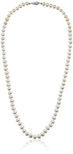 Algopix Similar Product 16 - Akwaya Womens White Freshwater
