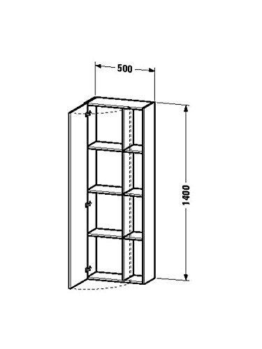 Algopix Similar Product 10 - DuraStyle tall cabinet 1 door 3