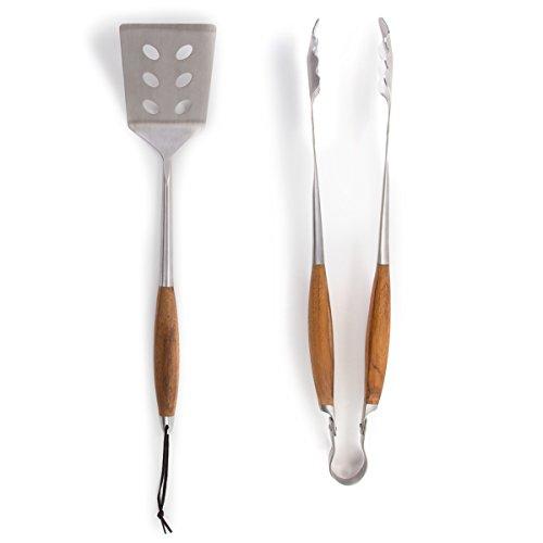 Algopix Similar Product 14 - Schmidt Brothers Bonded Teak BBQ Tool