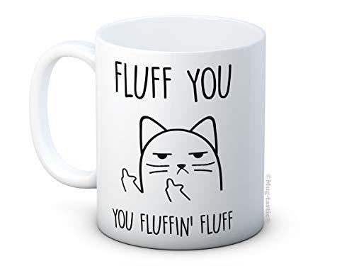 Algopix Similar Product 7 - Fluff You You Fluffin Fluff  Rude Cat