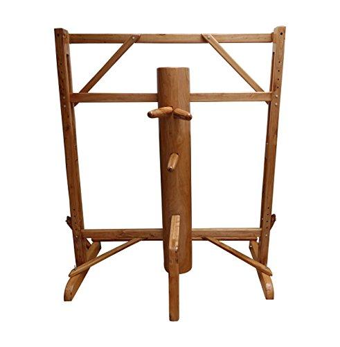Algopix Similar Product 9 - Adjustable Frame Wing Chun Wooden Dummy