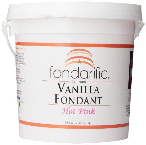 Algopix Similar Product 11 - Fondarific Vanilla Hot Pink Fondant