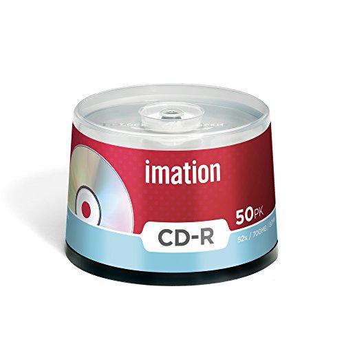Algopix Similar Product 14 - Imation 18647 CD-R 52x 50pack Spindle