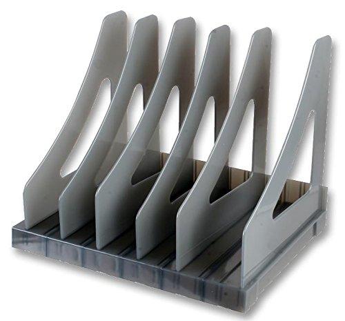 Algopix Similar Product 6 - Q CONNECT EXECUTIVE BOOK RACK SMOKE
