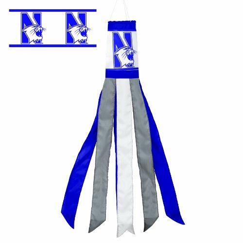 Algopix Similar Product 11 - NCAA Northwestern Wildcats Windsock