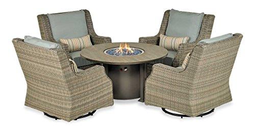 Algopix Similar Product 13 - Rome 5-Piece Fire Chat Set (Canvas Spa)