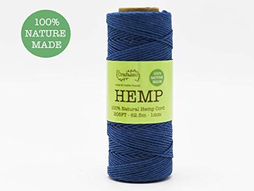 Algopix Similar Product 14 - Crafasso Hemp Twine Cord Spool 205ft