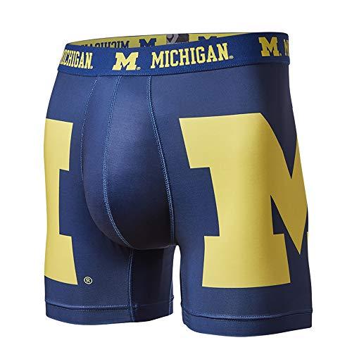 Algopix Similar Product 5 - Fandemics NCAA Mens Boxer Brief Blue