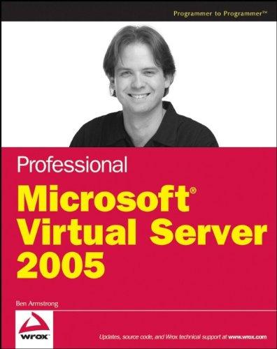 Algopix Similar Product 19 - Professional Microsoft Virtual Server