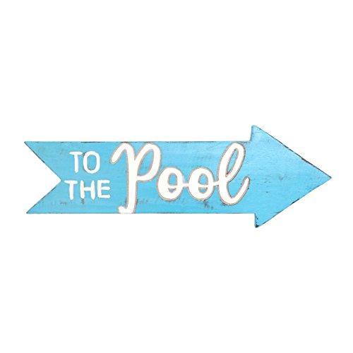 Algopix Similar Product 14 - DEI to The Pool Arrow Sign