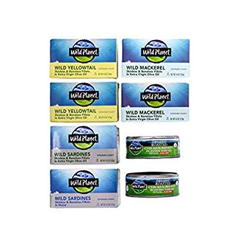 Algopix Similar Product 2 - Wild Planet Protein Power 8 Piece Pack