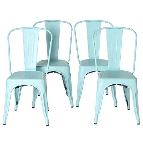 Algopix Similar Product 18 - PoliVaz Steel Metal TolixStyle Cafe