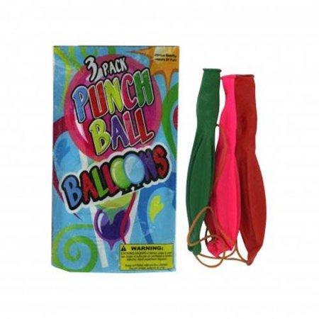 Algopix Similar Product 1 - 3-Pc Punch Balls Balloons- Set of 24