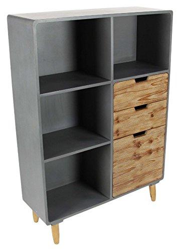 Algopix Similar Product 18 - Benzara Extravagant Wood Storage Shelf