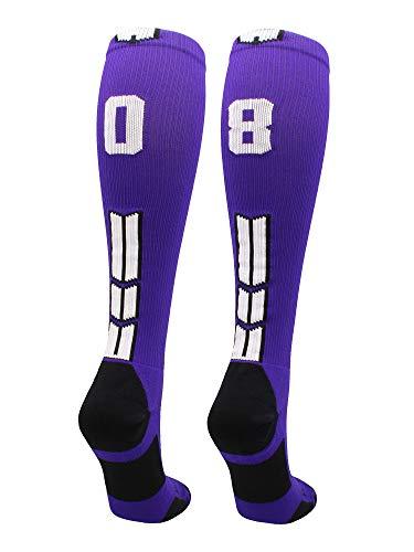 Algopix Similar Product 3 - MadSportsStuff Player Id Number Socks