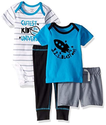 Algopix Similar Product 15 - Gerber Baby Boys 4Piece Shirt