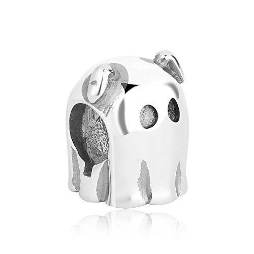 Algopix Similar Product 18 - Bella  Beau Polished Silver Charm