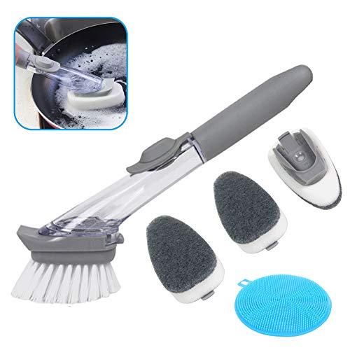 Algopix Similar Product 19 - ApusaleSoap Dispenser Brush Heavy Duty
