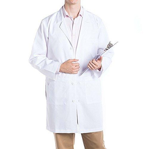 Algopix Similar Product 2 - Vestex 406_WH_XL Long Unisex Lab Coat