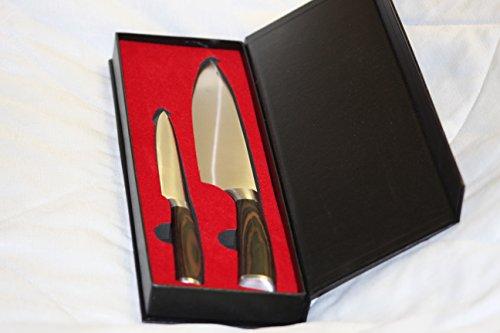 Algopix Similar Product 10 - MGGM Chef and Paring Knife Set