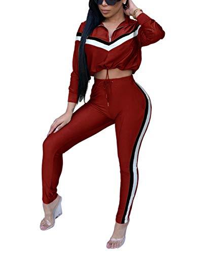 Algopix Similar Product 6 - Mycherish Womens Long Sleeve Striped