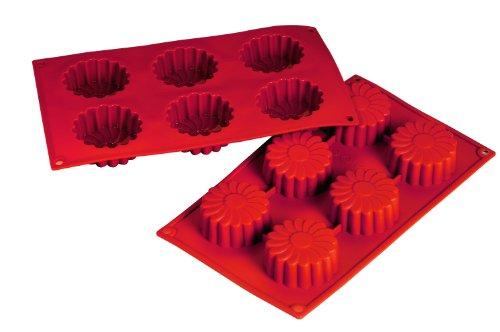 Algopix Similar Product 15 - Fat Daddios Silicone Bakeware Daisy